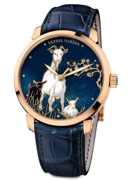 Review Ulysse Nardin Classico Goat 8156-111-2/CHEVRE Replica watch